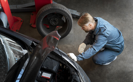 Recycling opon we flotach